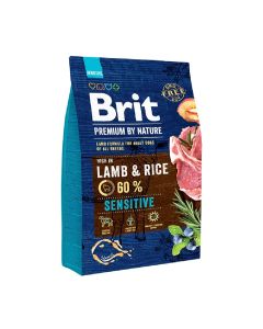 Brit Premium by Nature Dog Sensitive Jagnjetina 3kg