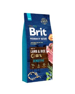 Brit Premium by Nature Dog Sensitive Jagnjetina 15kg