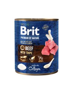 Brit Premium by Nature Dog Govedina Sa Škembićima Konzerva 800g