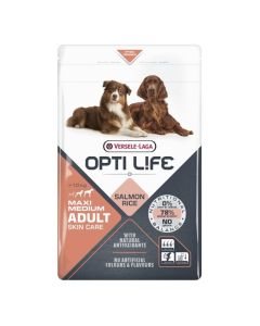 Versele-Laga Opti Life Adult Skin Care Medium & Maxi Losos 2,5kg